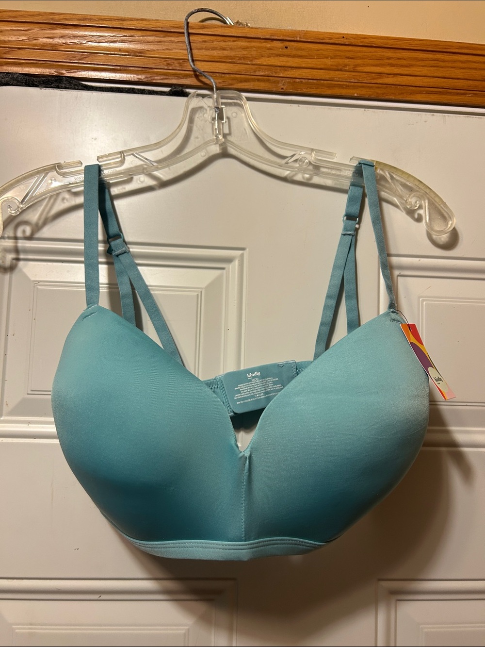 Seamless Light‎ Blue  Bra - Women Intimates 34DD NWT